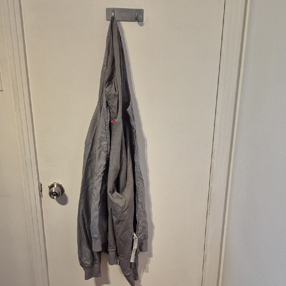 Gray Bomber Jacket